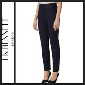NWT LK Bennett Black Velvet Trousers